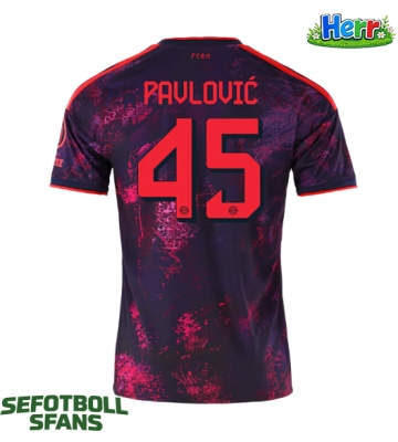 Bayern Munich Aleksandar Pavlovic #45 Tredje Tröja 2026-27 Kortärmad
